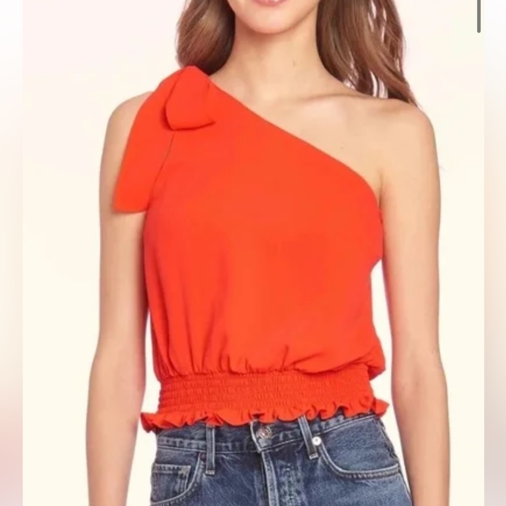 Amanda Uprichard one shoulder